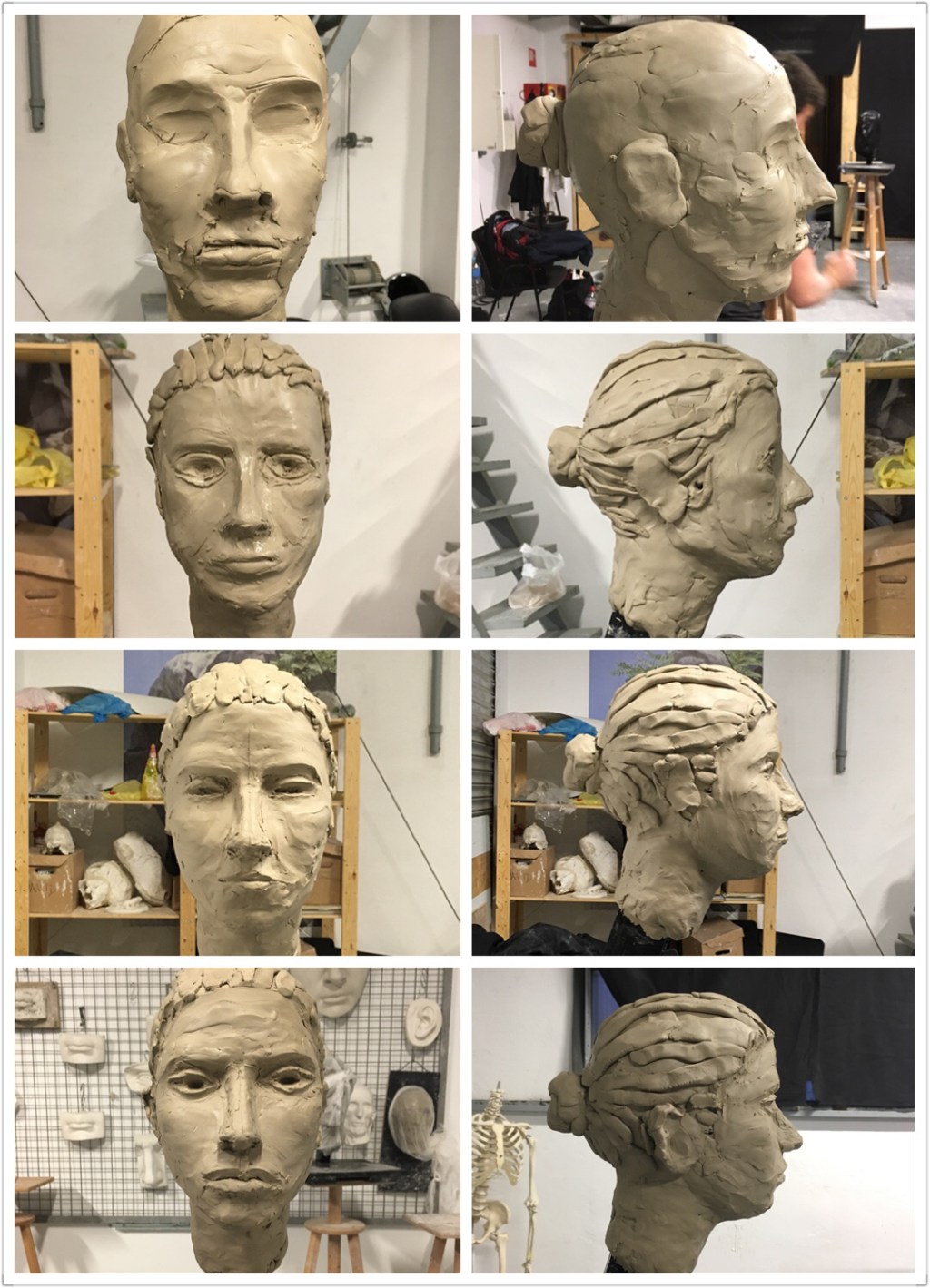 Head Sculpture, Barcelona