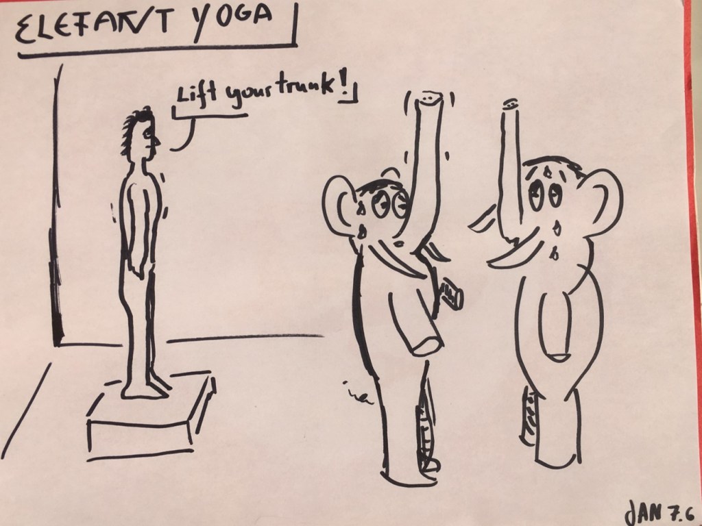 elefant yoga